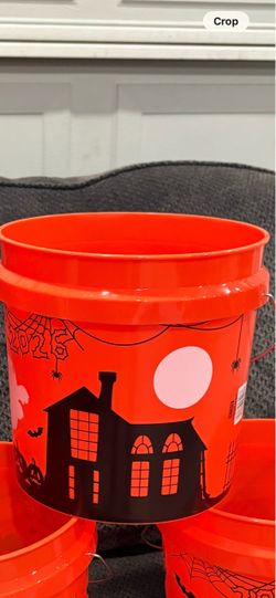 Home Depot Halloween Buckets Set of 8