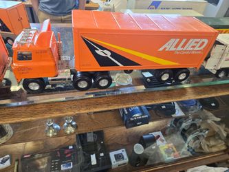 Vintage semi truck toys