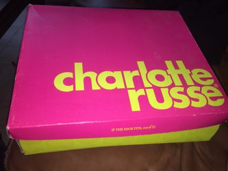 botines charlotte russe size 7 nuevas con caja for Sale in Los