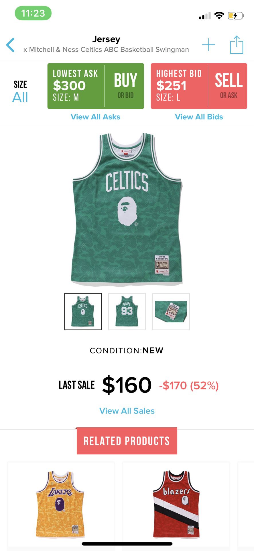 Celtics Bape Jersey