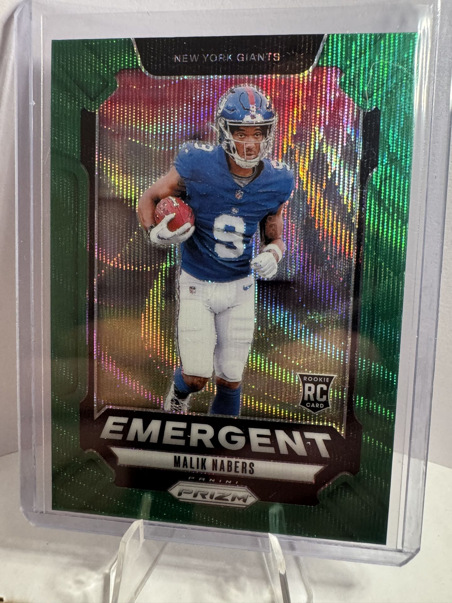 NFL WR Rookie Card Lot. 10 Cards Total, 5 of which are Parallels
