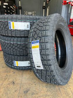 LT275/65/18 GOODYEAR WRANGLER MT 4 NEW TIRES INSTALLED ✅ INSTALADAS ✅🔥