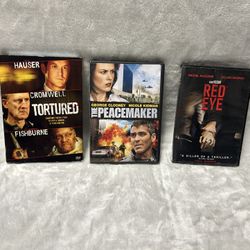 Tortured The Peacemaker Red Eye DVD UNTESTED 