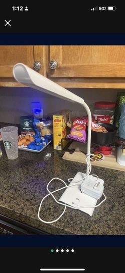 4 Like New Office Lamps Or Nightlights One Is Color Changing Get All