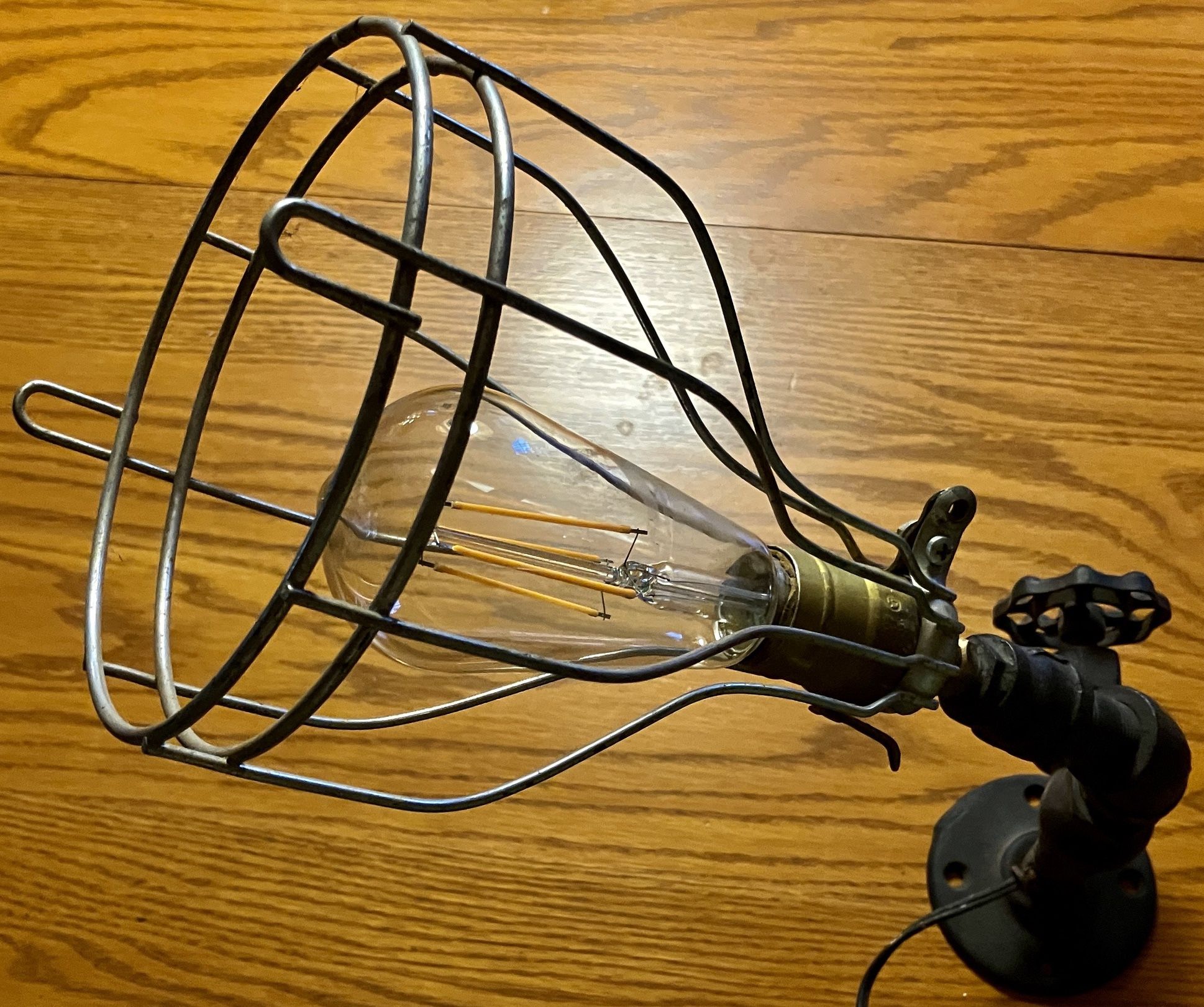 Vintage Lamp.. Ibdustrial Steampunk etc..