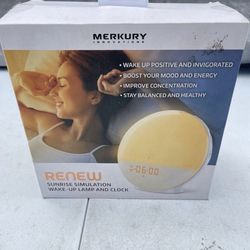 Merkury Innovations Renew Sunrise Simulation Wake-Up