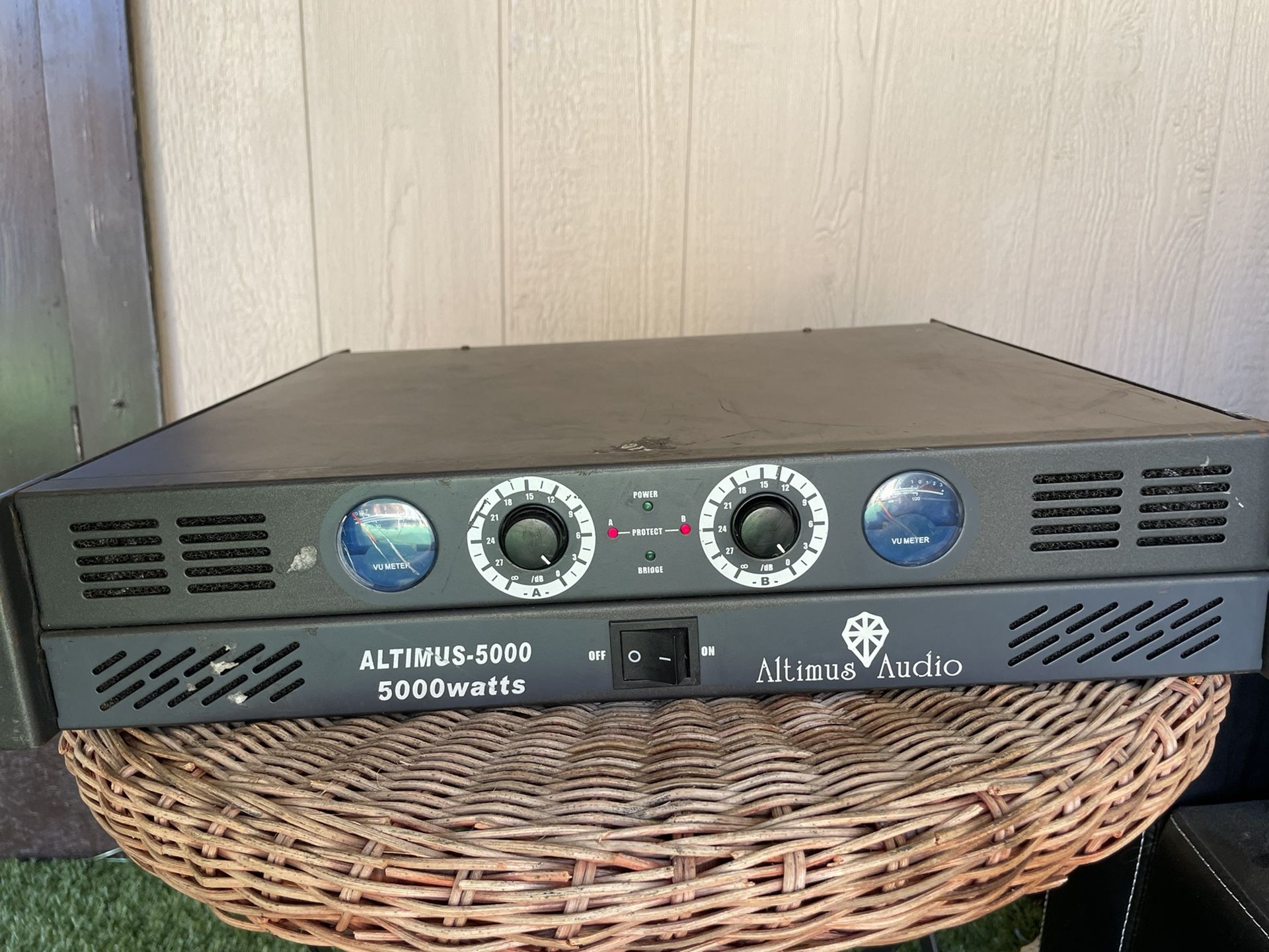 Altimus 5000W Speaker Power Amplifier