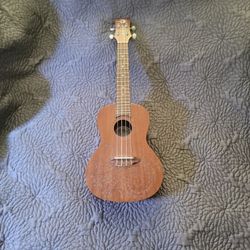 Luna tattoo mahogany ukulele