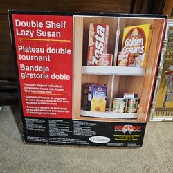 Double Shelf Lazy Susan 
