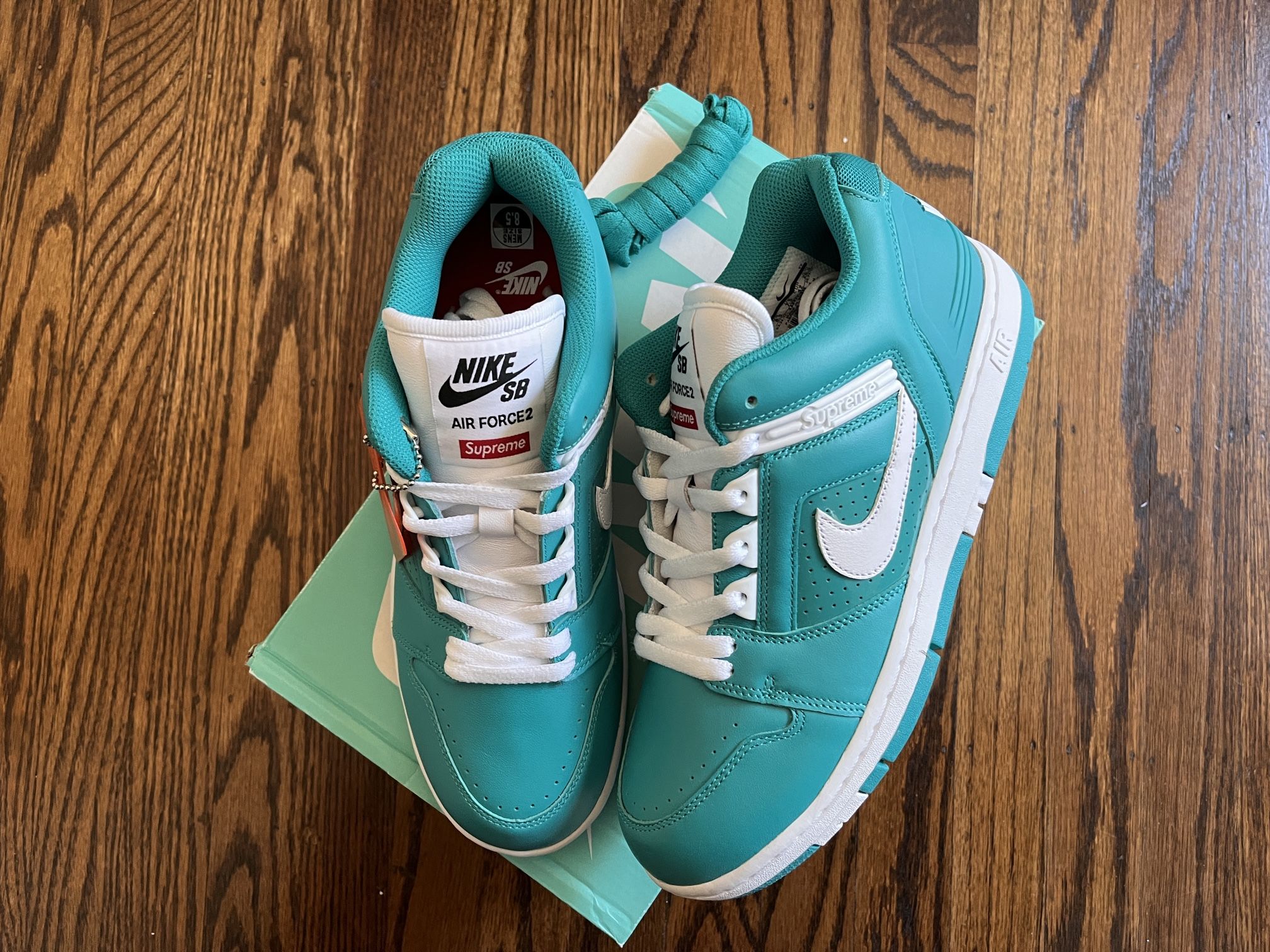 Supreme x Nike SB Air Force Low “ Supreme Blue”