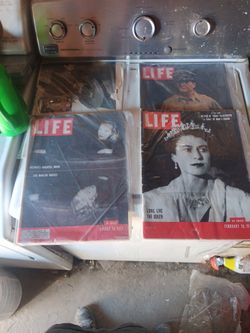 Lot Of 20 Vintage Life Magazines