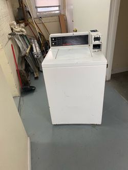 Speed queen coin op washer