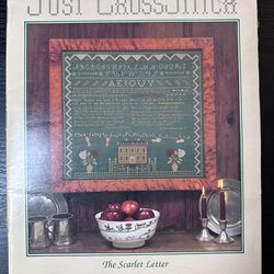 Just CrossStitch Magazine 1988 Vintage Cross Stitch Patterns