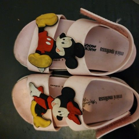 Mini Melisa Mini Micky Pink Sandal For Girls