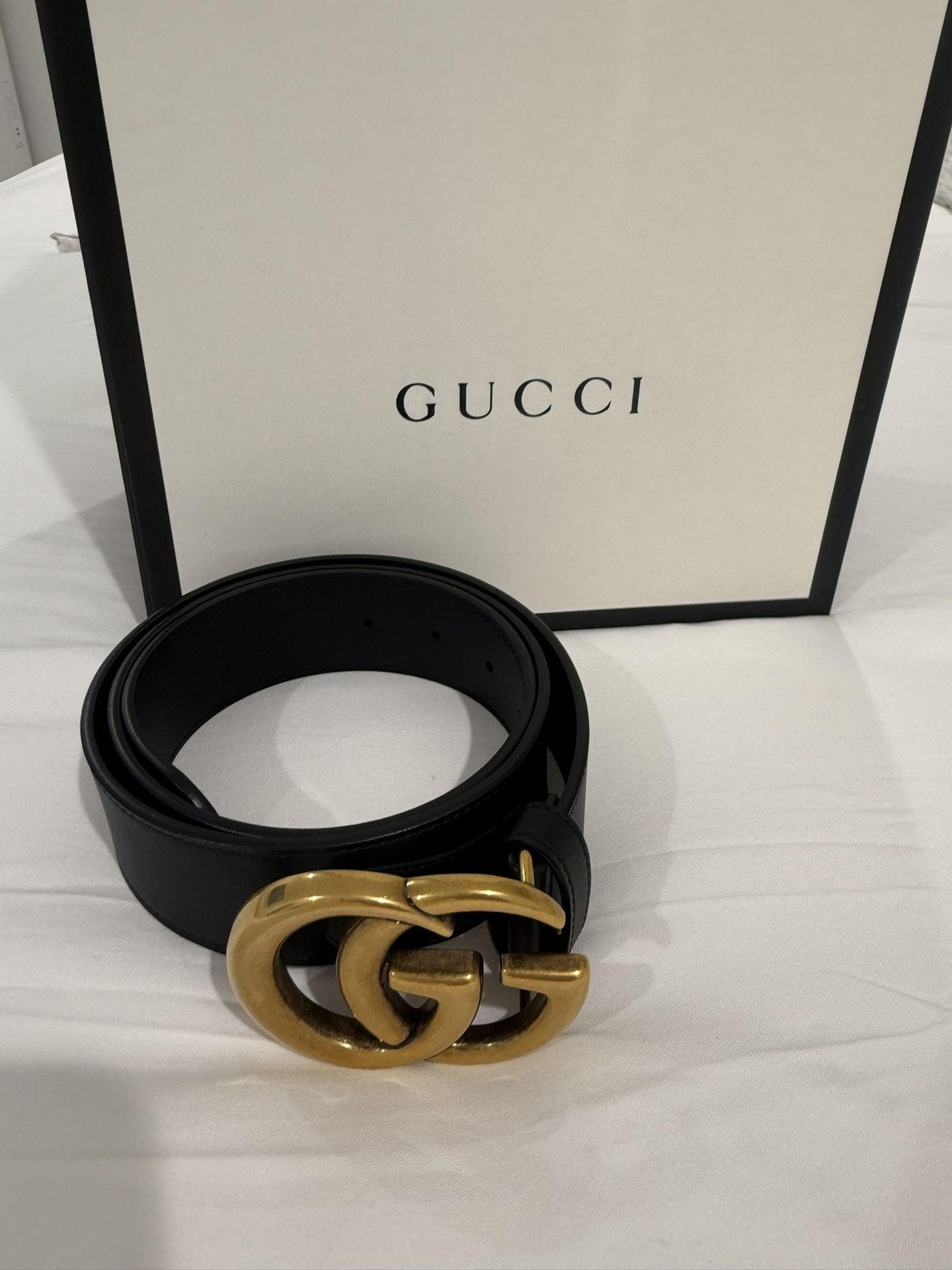 Gucci belt GG marmont wide
