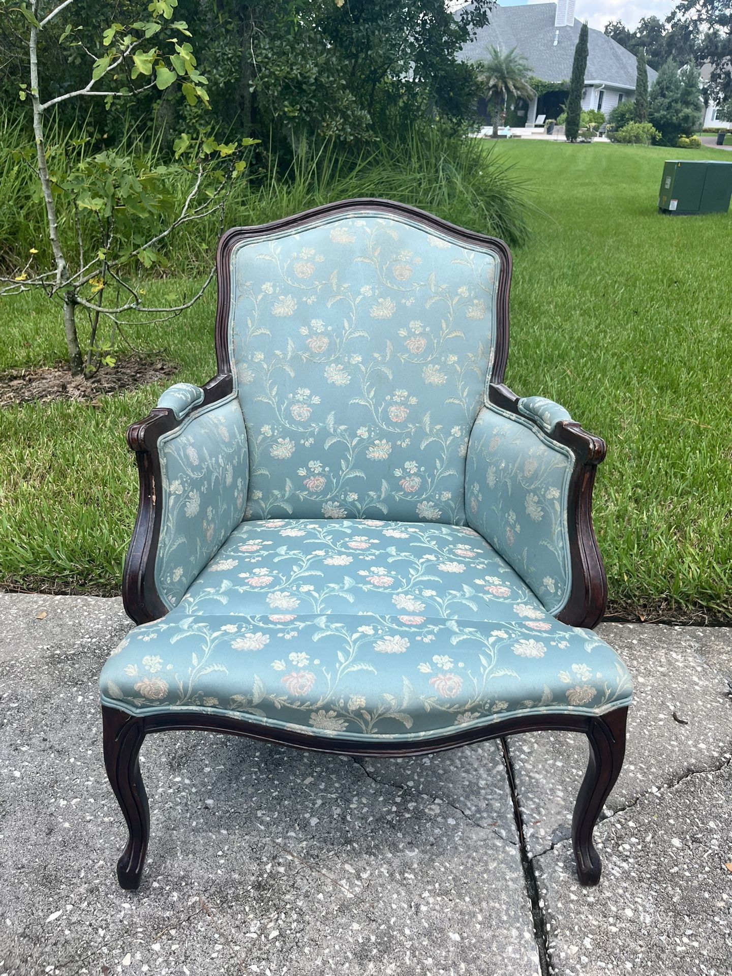 Blue Vintage Chair Set