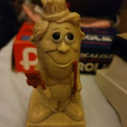 Vtg Berries Sillisculpt Figure World's Greatest Husband Handy Man Plumber 1970