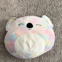 Squishmallow Katya the Tie-Dye Koala 20" Sleepy Eye