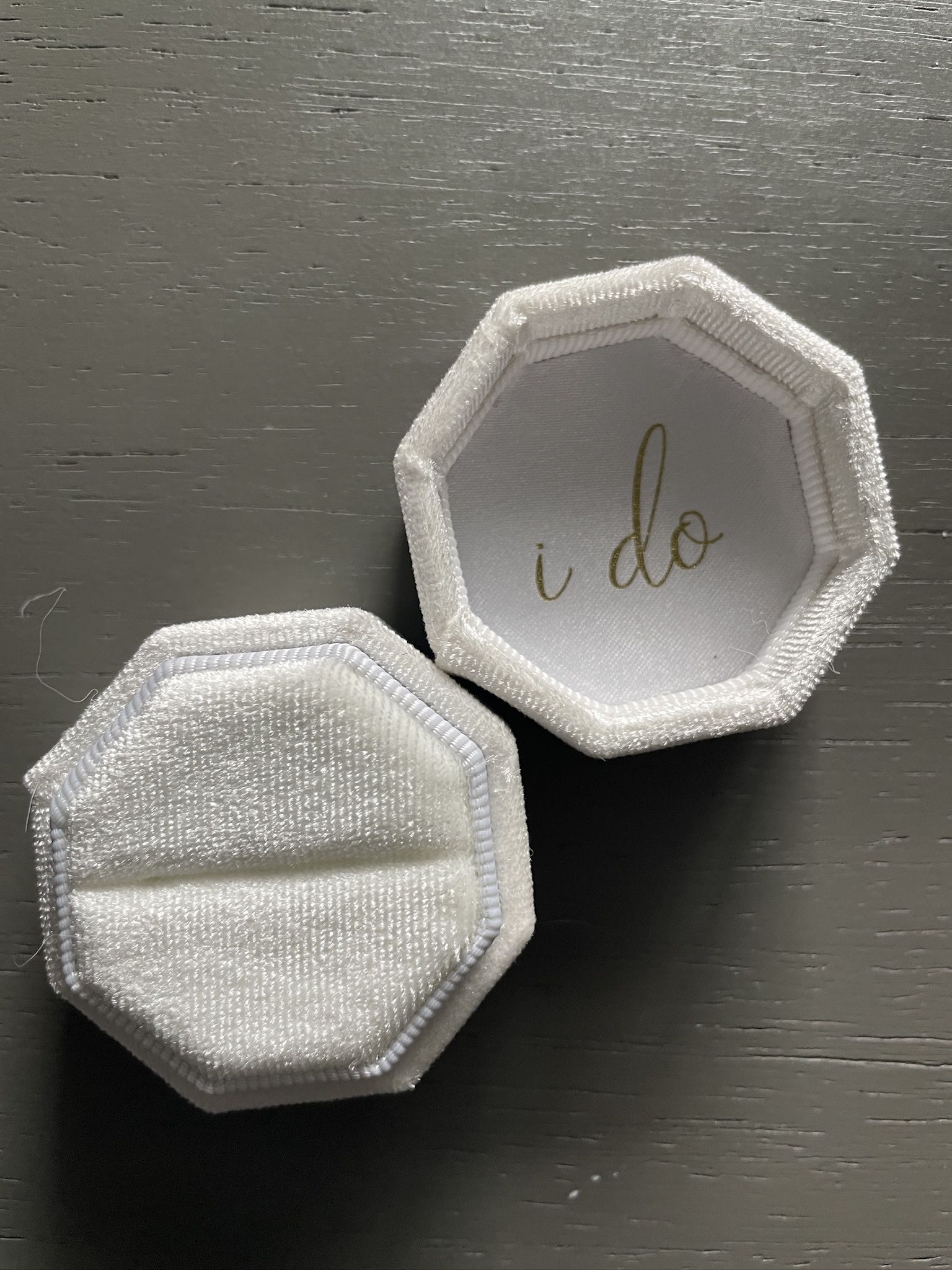 I Do Ring Box