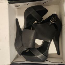 Cute Black Heels - As Good As New!