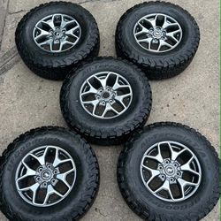 17 Inch Bronco Wheels And Tires Bfgoodrich All-terrain TA Ko2