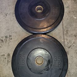Olympic Bumper Plates-35lbs Cash or Zelle