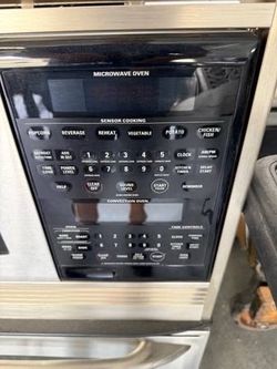 GE 30” Stainless Steel Built-In Oven & Microwave Combo
