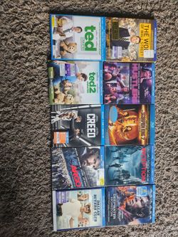 Blu ray and dvd