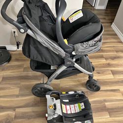 Chicco Stroller And Car seat 