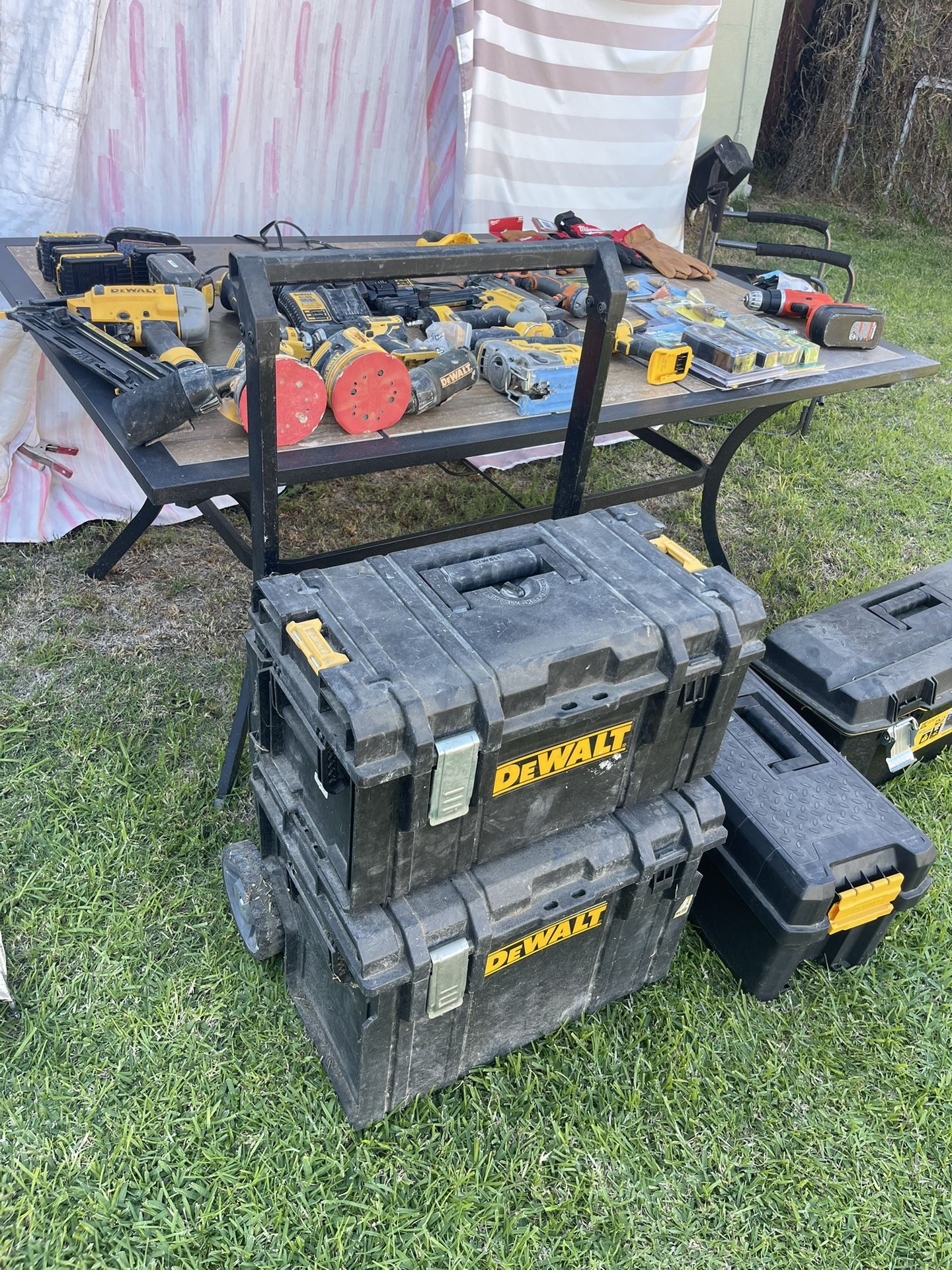 Dewalt Tool Box And Tools