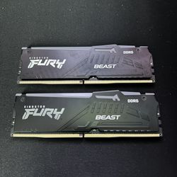 Kingston Fury Beast RGB 32gig DDR5 CL40 AMD