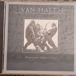 Van Halen CD Women And Chikdren First David Lee Roth Eddie