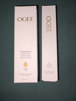 Ogee Hydraganics Tinted Serum & Blender Brush Bundle