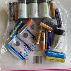 Variety Of New Batteries