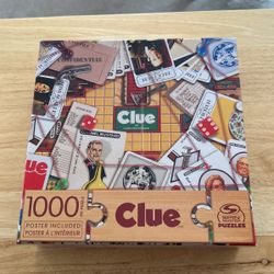 Clue Board Game Jigsaw Puzzle 