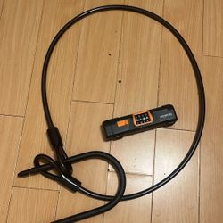 NDakter Combination Lock with Flexible Steel Cable