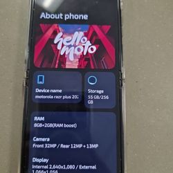 Motorola Razor Plus Metro/unlocked