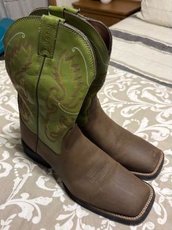 Justin Boots, Squared Toe, Size 13 Men’s