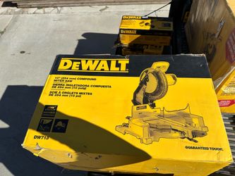 DEWALT DWS713 10" Single-Bevel Compound Miter Saw