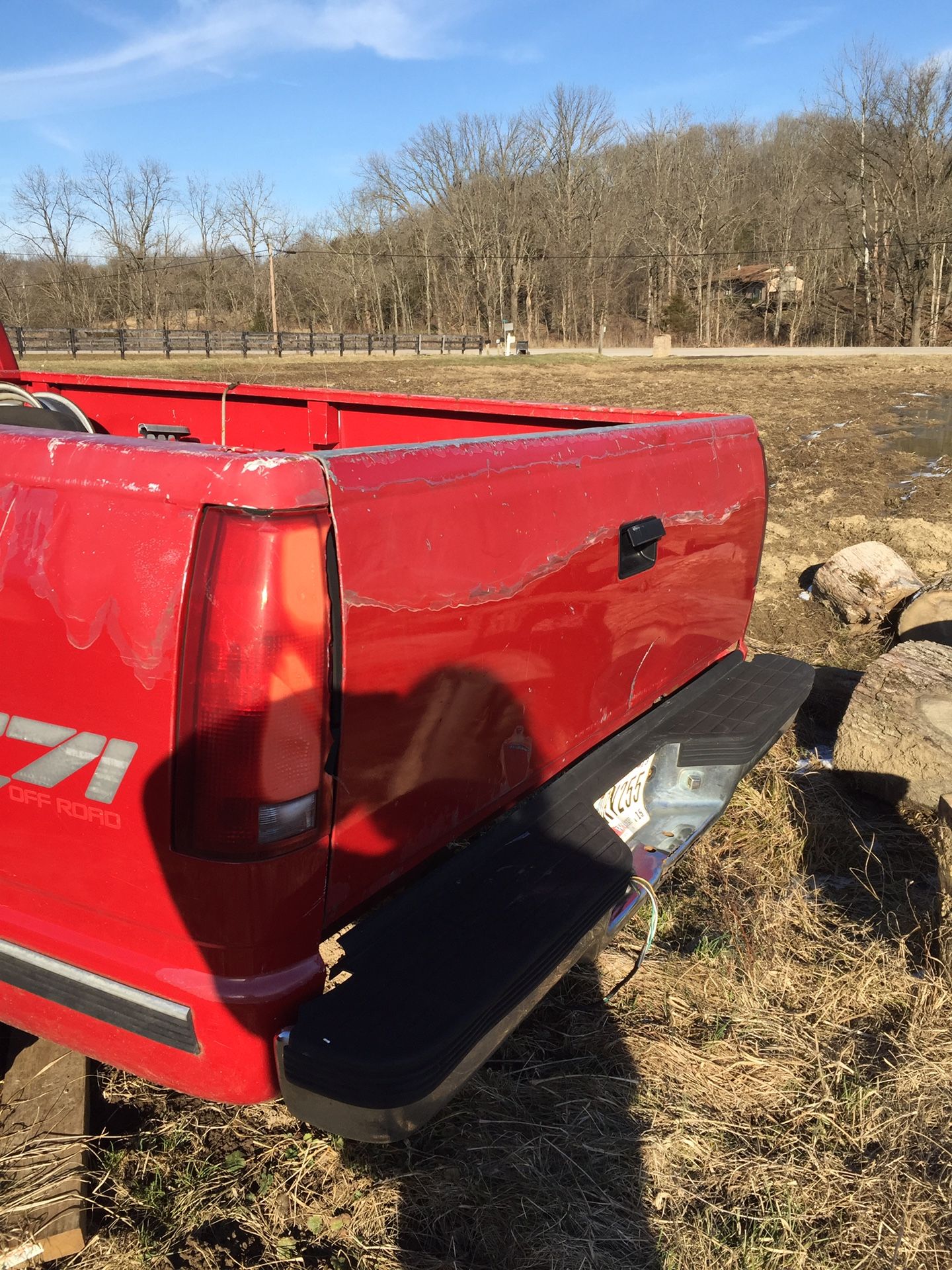 86 GMC parts truck