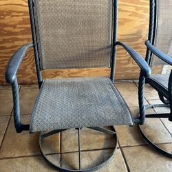 Two Patio Chairs