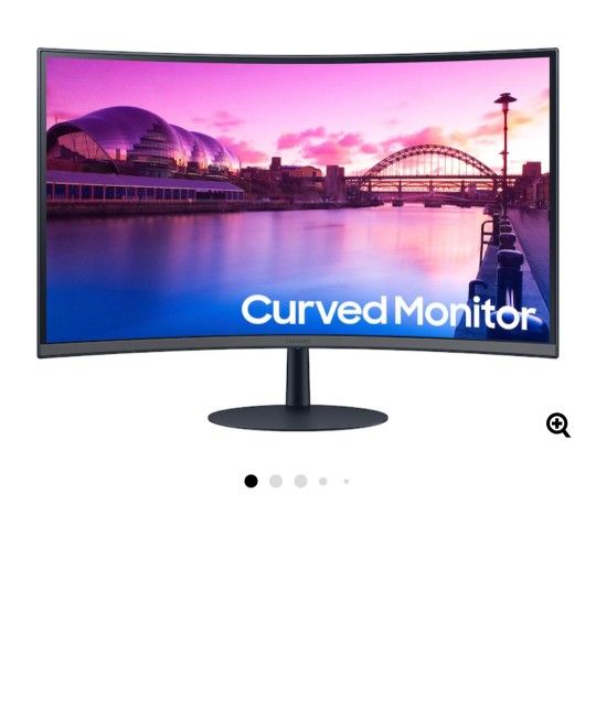 SAMSUNG 27" S39C FHD 75Hz Curved Monitor