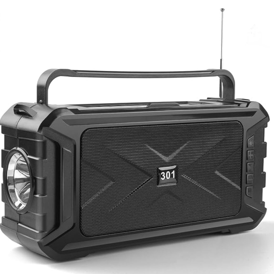 Portable Bluetooth Speaker with Solar Charge