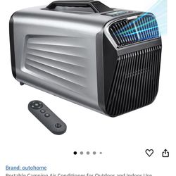 Portable AC 5200 BTC Rapid Cool With Remote Controll For Indoor Outdoor 