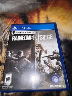 Rainbow Six Siege for the Playstation 4