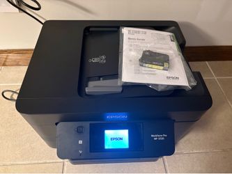 Epson WF-3720 All in one Printer, copier , fax , scanner used