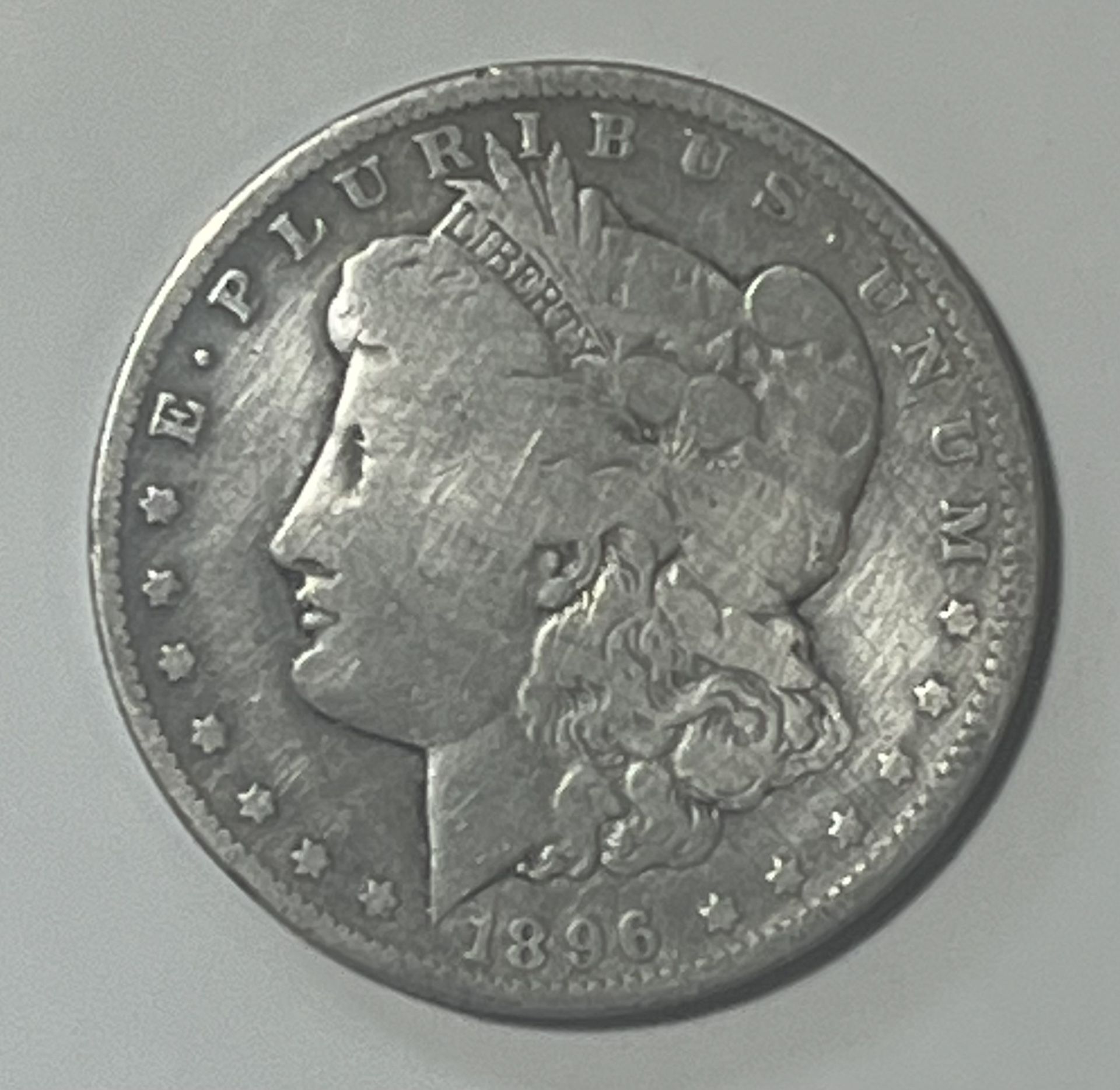 1896 O Morgan Silver Dollar