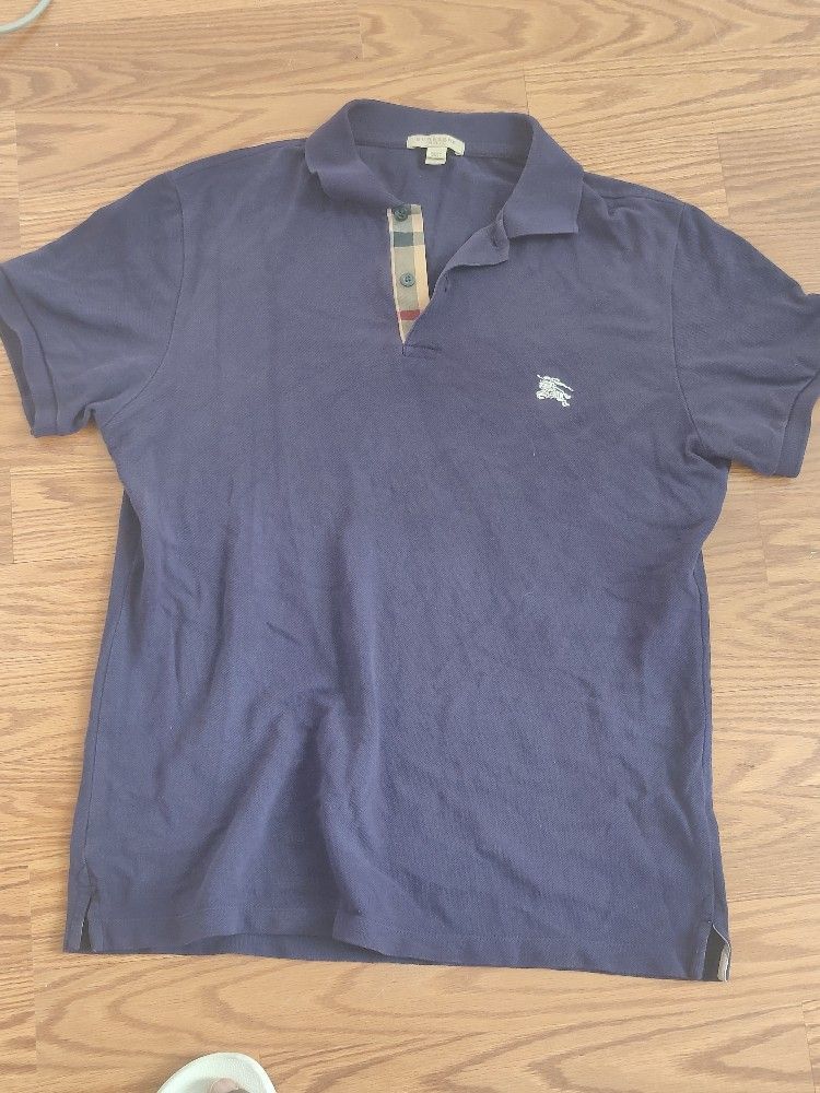 Purple Burberry Polo (sizing on photos) 