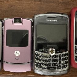 Antique Cell Phones. 