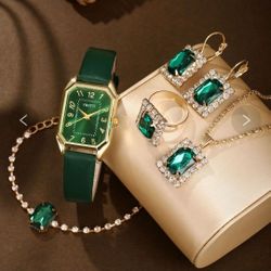 Elegant Solid Color Buckle Quartz Women'S Watches